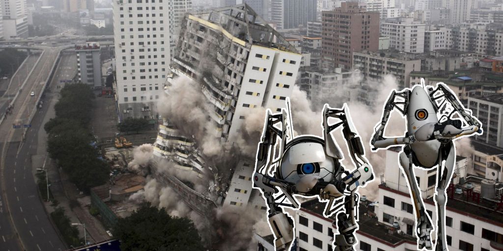 Устроить массовые разрушения